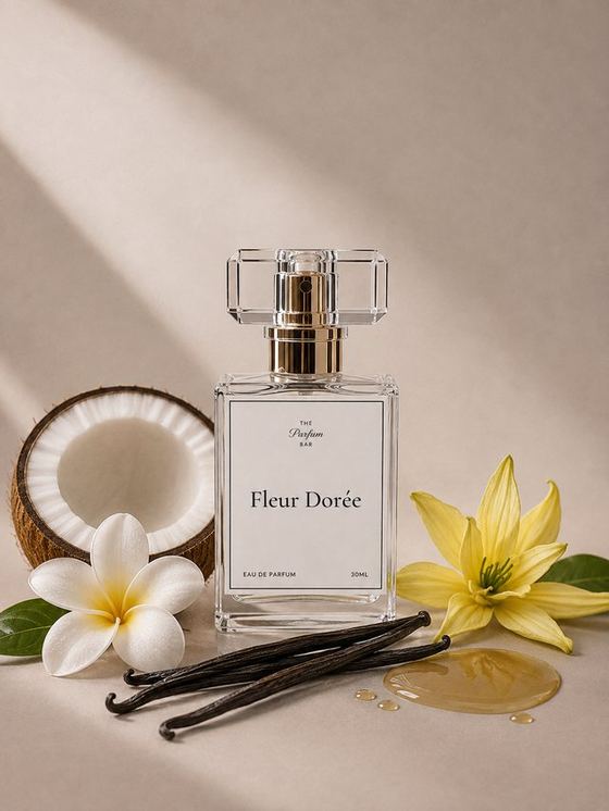 Flacon du parfum Fleur Dorée The Parfum Bar